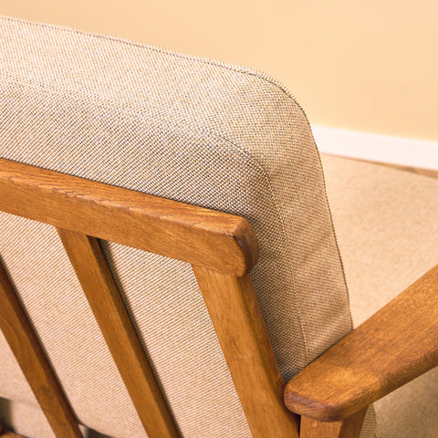 Swedish armchairs in oak