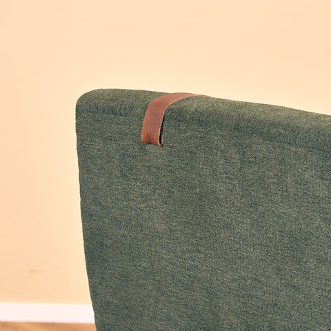 Swedish armchair and stool in beech