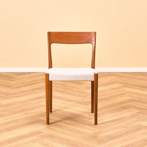 Swedish dining chairs in teak by Svegards Markaryd