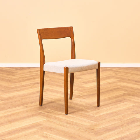 Swedish dining chairs in teak by Svegards Markaryd
