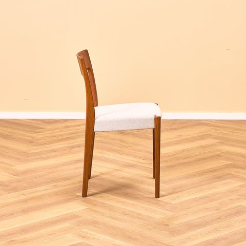 Swedish dining chairs in teak by Svegards Markaryd