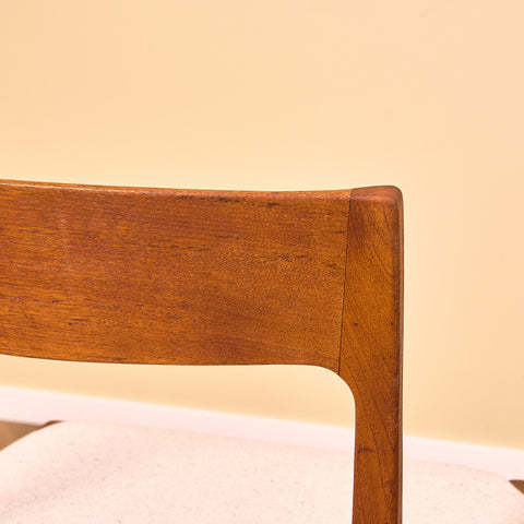 Swedish dining chairs in teak by Svegards Markaryd