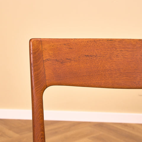 Swedish dining chairs in teak by Svegards Markaryd