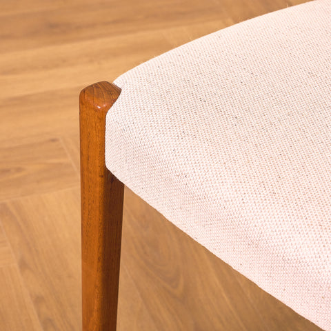 Swedish dining chairs in teak by Svegards Markaryd