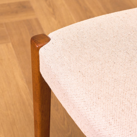 Swedish dining chairs in teak by Svegards Markaryd