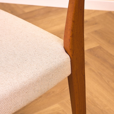 Swedish dining chairs in teak by Svegards Markaryd