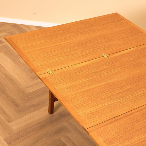 Swedish dining table in teak by Karl Erik Ekselius for JOC Vetlanda