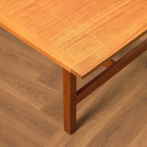 Swedish dining table in teak by Karl Erik Ekselius for JOC Vetlanda