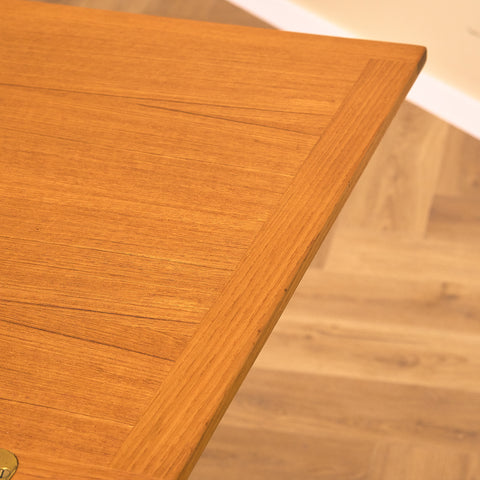 Swedish dining table in teak by Karl Erik Ekselius for JOC Vetlanda