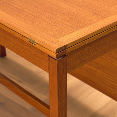 Swedish dining table in teak by Karl Erik Ekselius for JOC Vetlanda