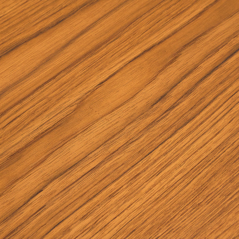 Danish rectangular dining table in teak and oak