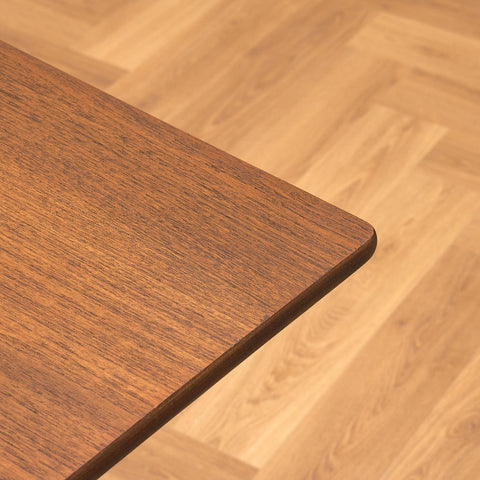Danish rectangular dining table in teak