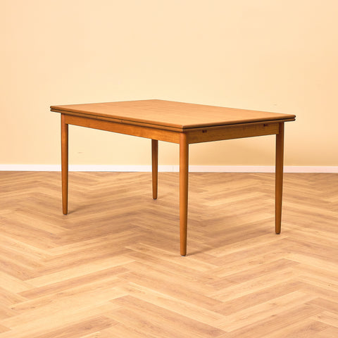 Danish dining table in teak by AR Møbler