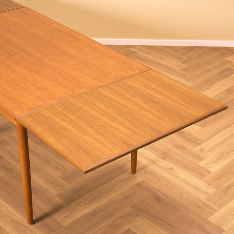 Danish dining table in teak by AR Møbler
