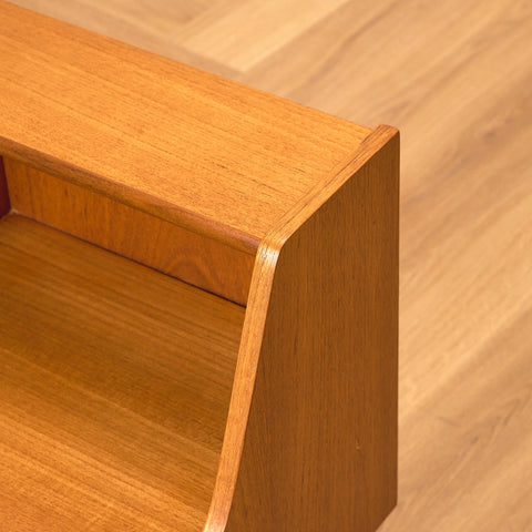 Swedish bedside table in teak