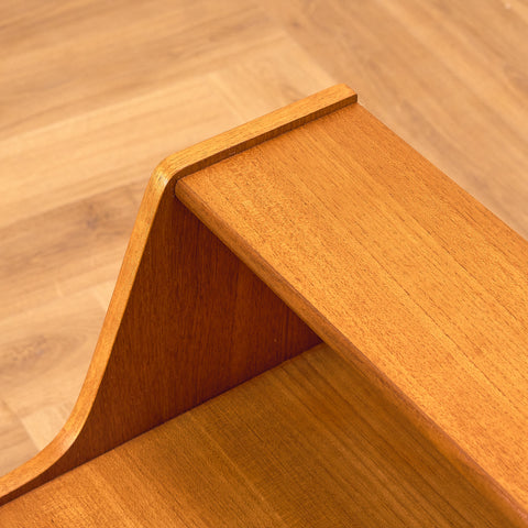 Swedish bedside table in teak