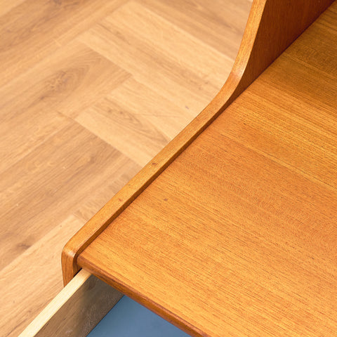 Swedish bedside table in teak