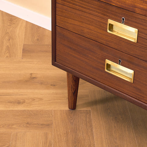 Swedish chest of drawers in teak
