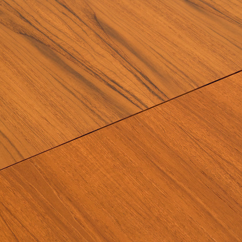 Danish dining table in teak and oak