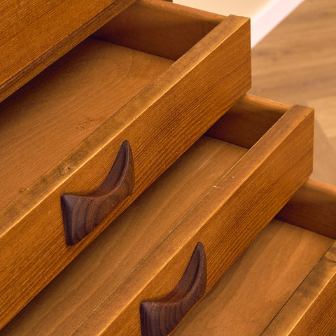 Swedish highboard in teak 'Rosetto' series, by Svante Skogh for ABRA-möbler, Smålands Taberg