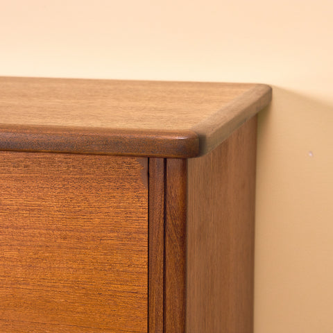 Swedish highboard in teak 'Rosetto' series, by Svante Skogh for ABRA-möbler, Smålands Taberg