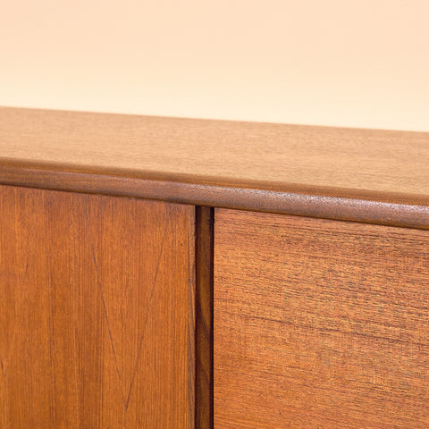 Swedish highboard in teak 'Rosetto' series, by Svante Skogh for ABRA-möbler, Smålands Taberg