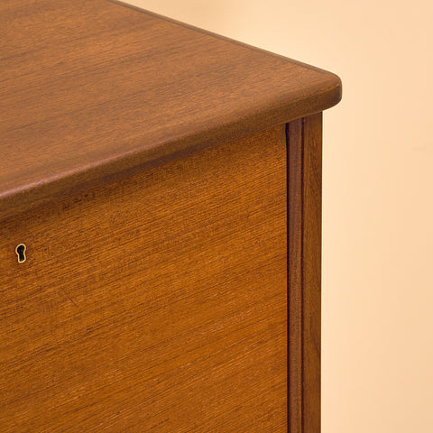 Swedish highboard in teak 'Rosetto' series, by Svante Skogh for ABRA-möbler, Smålands Taberg