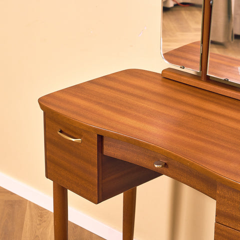 Swedish dressing table / Writing desk in mahogany by Fröseke, AB Nybrofabrikerna