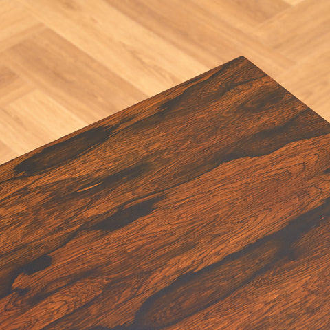 Danish side table in Santos rosewood by Severin Hansen for Haslev møbelsnedkeri A/S