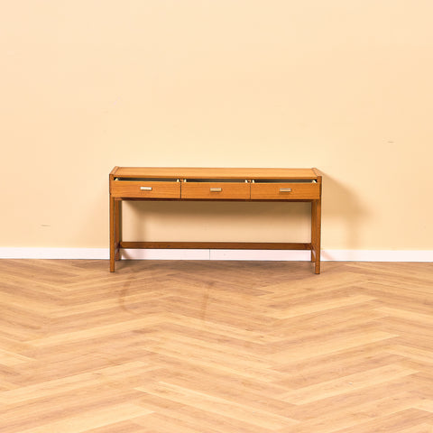 Swedish side table in oak