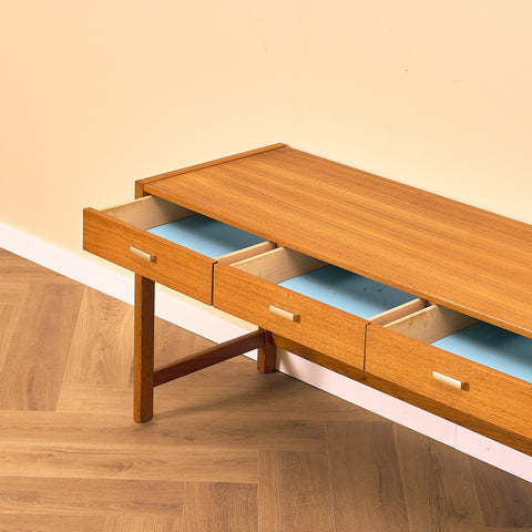 Swedish side table in oak