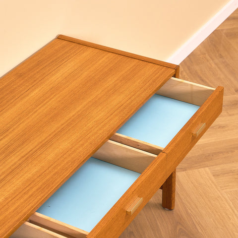 Swedish side table in oak