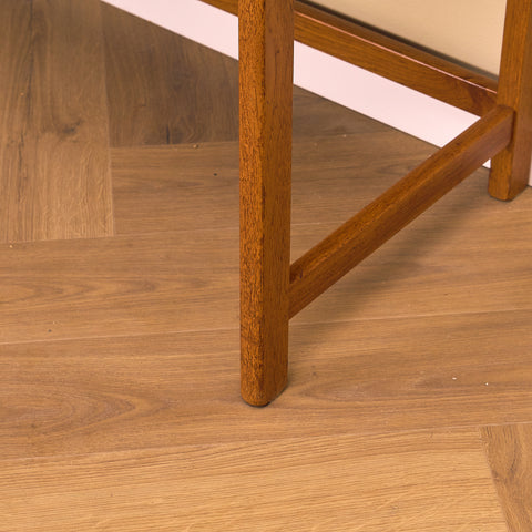 Swedish side table in oak