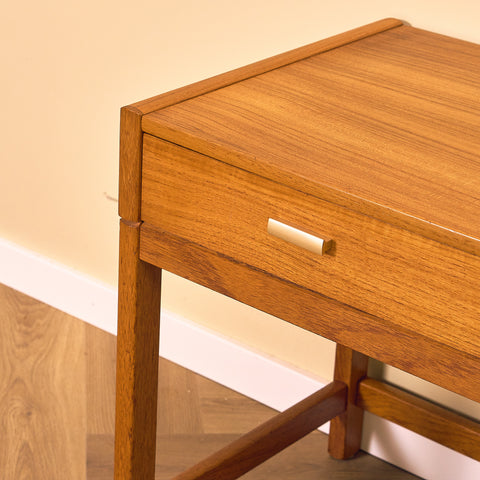 Swedish side table in oak