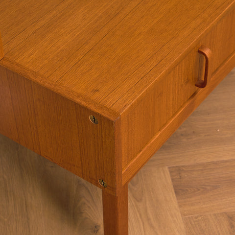 Swedish bookshelf in teak by B. Fridhagen for Bodafors