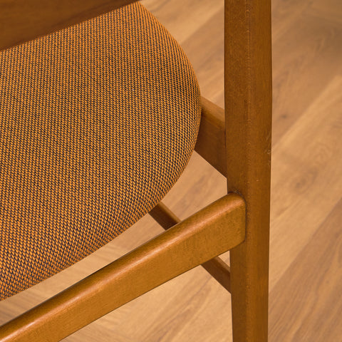 Danish set of 6 dining chairs 'model 206' by Thomas Harlev for Farstrup