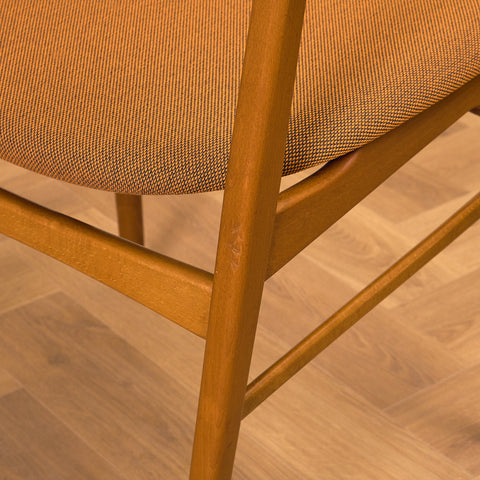 Danish set of 6 dining chairs 'model 206' by Thomas Harlev for Farstrup