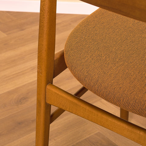 Danish set of 6 dining chairs 'model 206' by Thomas Harlev for Farstrup