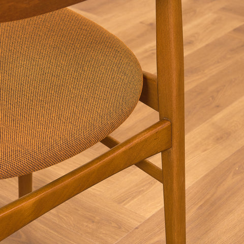 Danish set of 6 dining chairs 'model 206' by Thomas Harlev for Farstrup