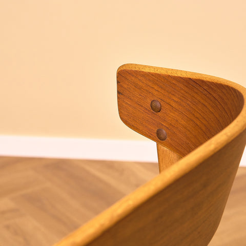 Danish set of 6 dining chairs 'model 206' by Thomas Harlev for Farstrup