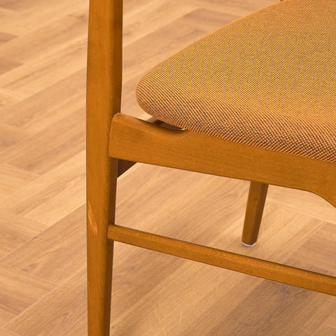 Danish set of 6 dining chairs 'model 206' by Thomas Harlev for Farstrup