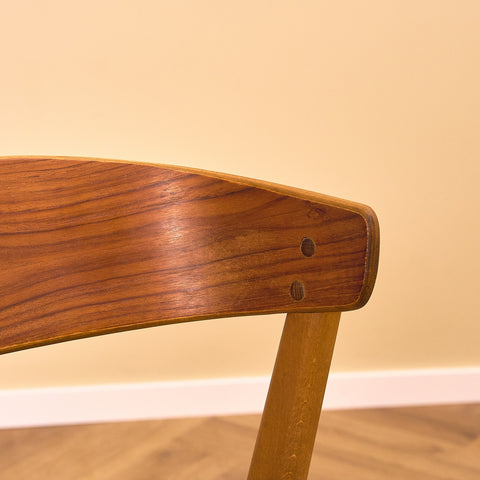 Danish set of 6 dining chairs 'model 206' by Thomas Harlev for Farstrup