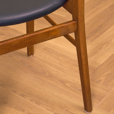 Danish dining chairs in teak & beech by Farstrup, model '210'