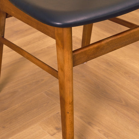 Danish dining chairs in teak & beech by Farstrup, model '210'