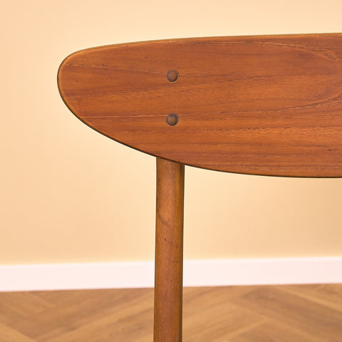 Danish dining chairs in teak & beech by Farstrup, model '210'