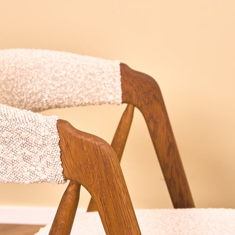 Danish set of 6 dining chairs 'model 205' by Thomas Harlev for Farstrup