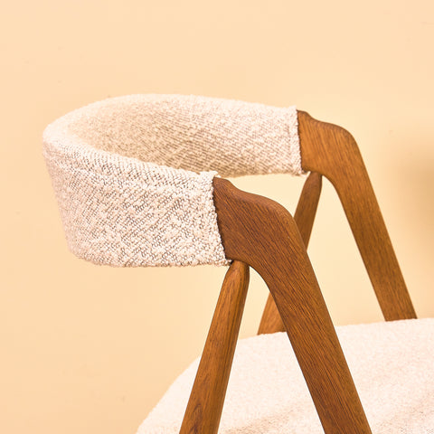 Danish set of 6 dining chairs 'model 205' by Thomas Harlev for Farstrup