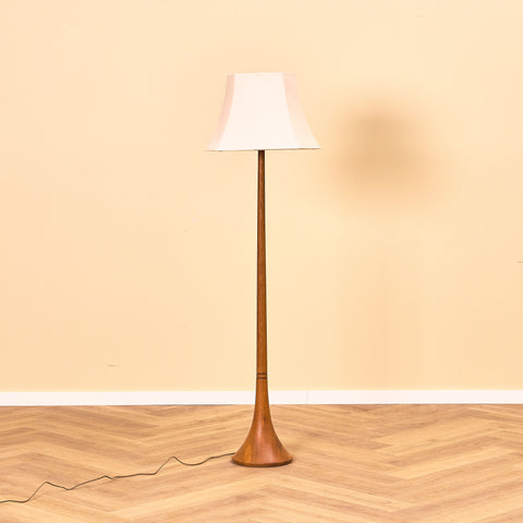 Swedish floor lamp in teak by AB Stilarmatur, Trånas