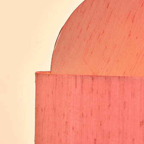 Swedish floor lamp in teak & brass