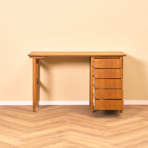 Swedish writing desk in teak